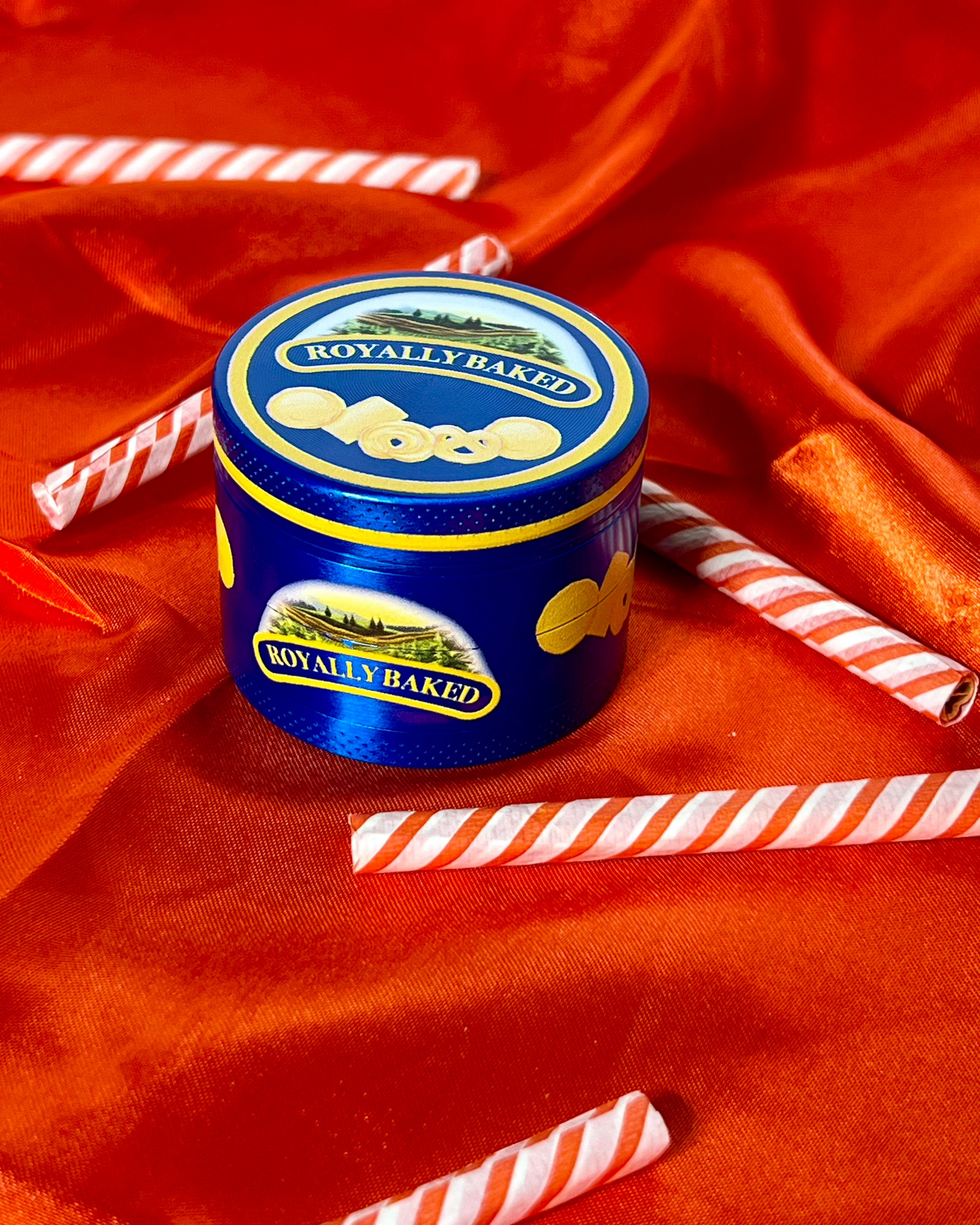 Butter Cookie Tin | Sewing Kit Grinder PRE ORDER