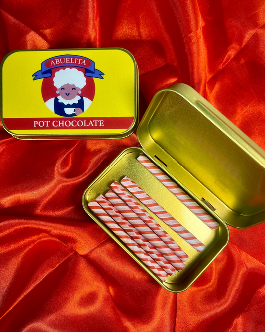 Abuelita's Pot Chocolate Joint Storage Box