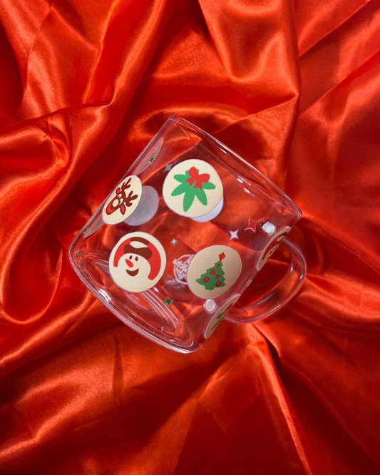 Holi-Daze Glass Mug