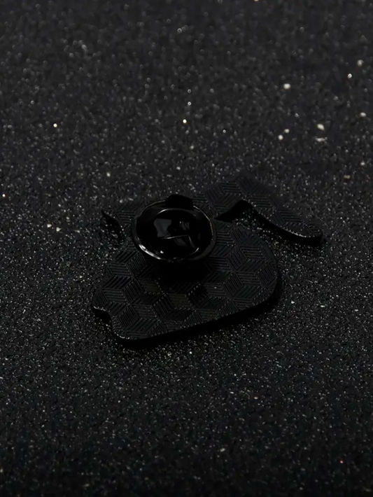 Skull Coffee Pot Pin