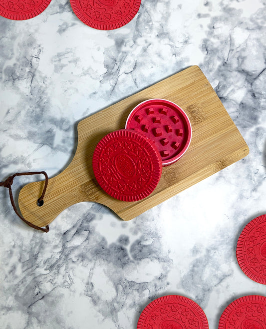 Strawberry Stuffed Cookie Grinder