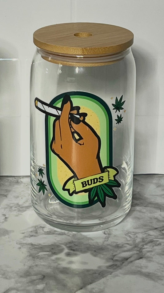 Best Buds Glass Cup Set